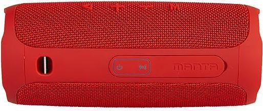 Actual product image Manta SPK130GO BT Red (5 h, Rechargeable battery operated)