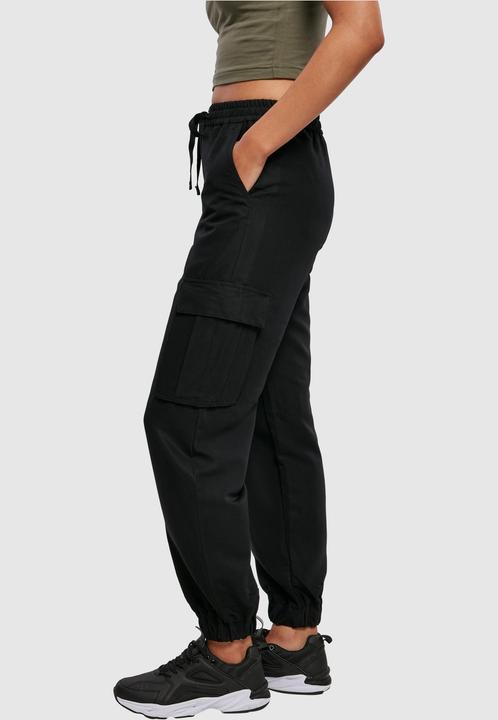 Image du produit Urban Classics Pantalons cargo en sergé viscose pour dames (L)