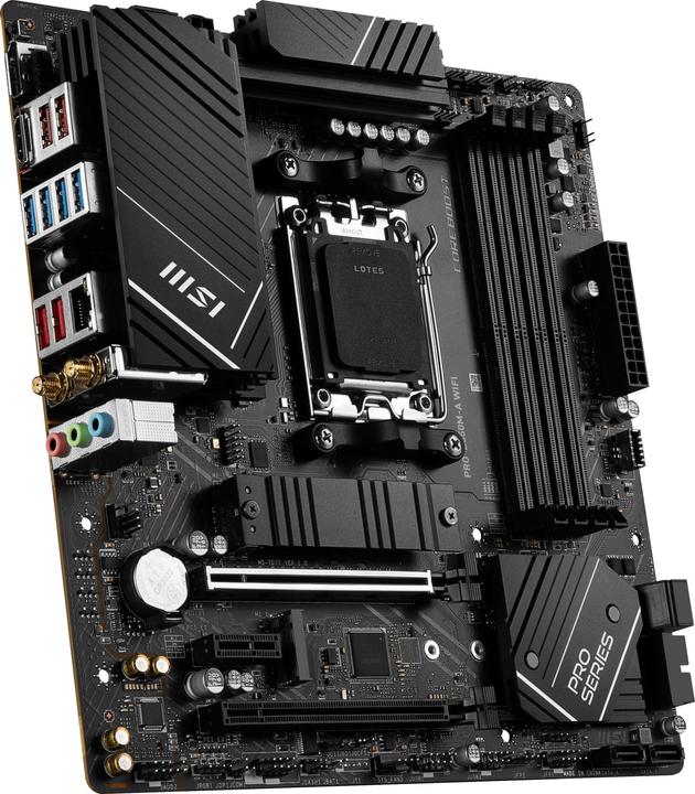 Produktbild MSI Pro B650M-A WIFI (AM5, AMD B650, mATX)