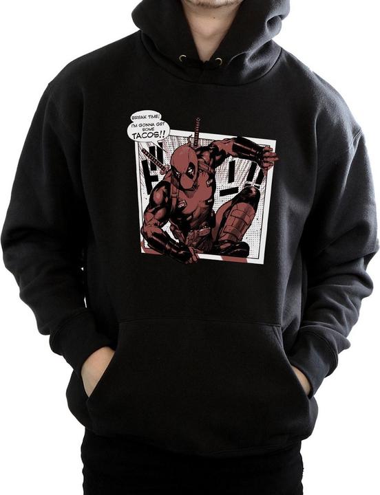 Image du produit - Sweat à capuche DEADPOOL BREAKTIME TACOS - Homme (XL)