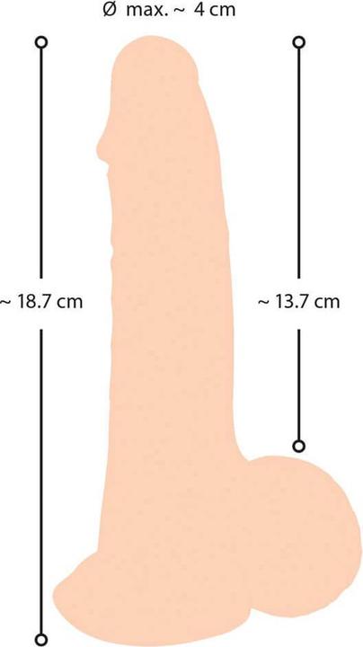 Actual product image Nature Skin NS Dildo with movable skin 19