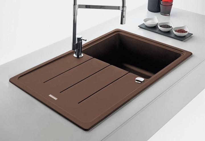 Produktbild Franke Stone mass sink Basis, BFG 611-78, Onyx (Einbauspüle, 78 cm)