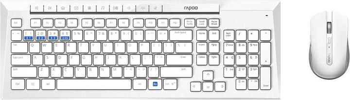 Produktbild Rapoo 8200M UI Wireless Multi-Mode Kit White