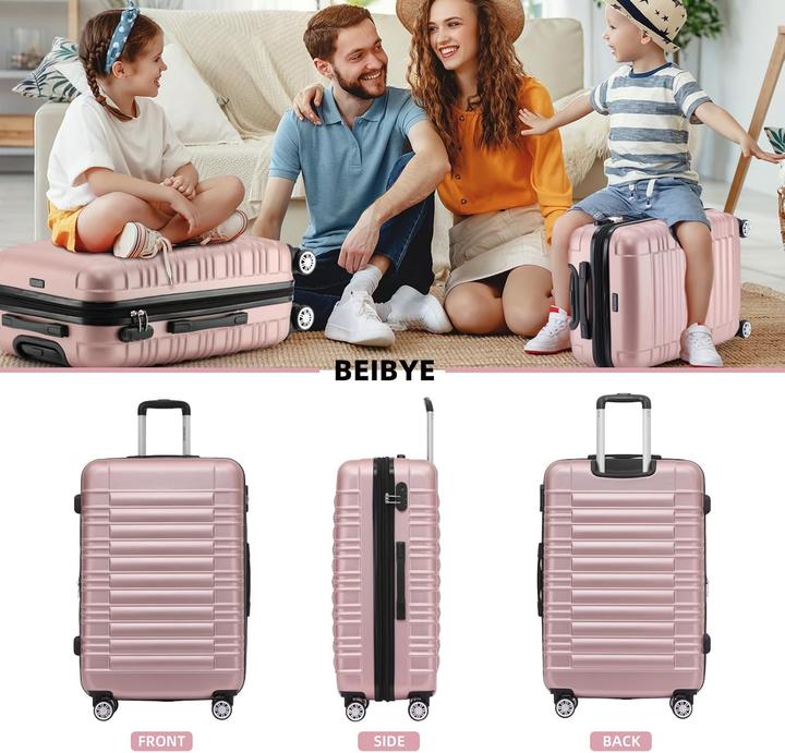 Immagine prodotto Beibye Hartschalenkoffer Bordcase Handgepäck (45 l, Bagaglio a mano (fino a 50 litri))