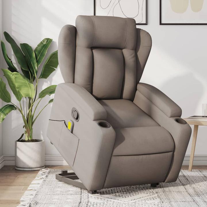 Image du produit VidaXL Fauteuil de massage avec releveur Tissu