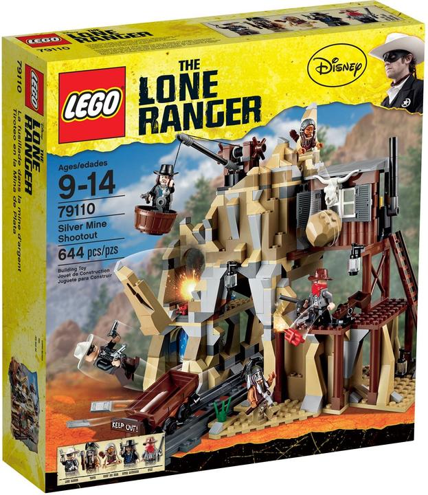 Produktbild LEGO The Lone Ranger Gefahr in der Silbermine (79110)