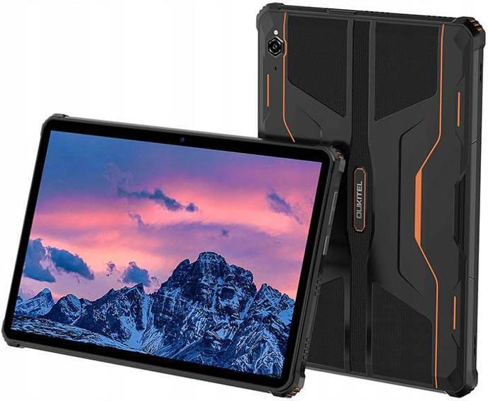 Actual product image Oukitel RT1 (4G, 10.10", 64 GB, Black, Orange)