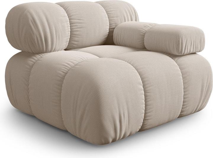 Actual product image Micadoni Modul Right, "Bellis", 1 Seat, 94x94x70Made in Europe (2 person sofa, 3-seater, 4-seater)