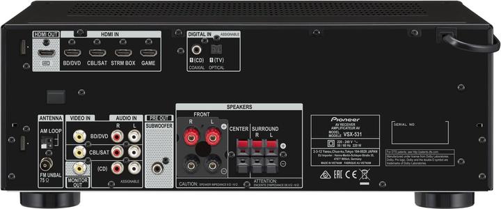 Produktbild Pioneer Vsx-531 (5.1 Kanal, FM)
