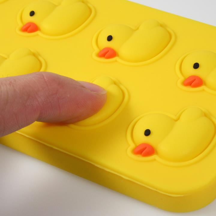 Actual product image PhoneLook Coque silicone jeu éclate bulles anti-stress canards (Apple iPhone 13 Pro Max)