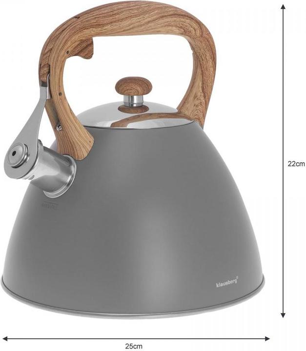 Actual product image Klausberg Kettle with whistle 3L KB-7297 (3 l)