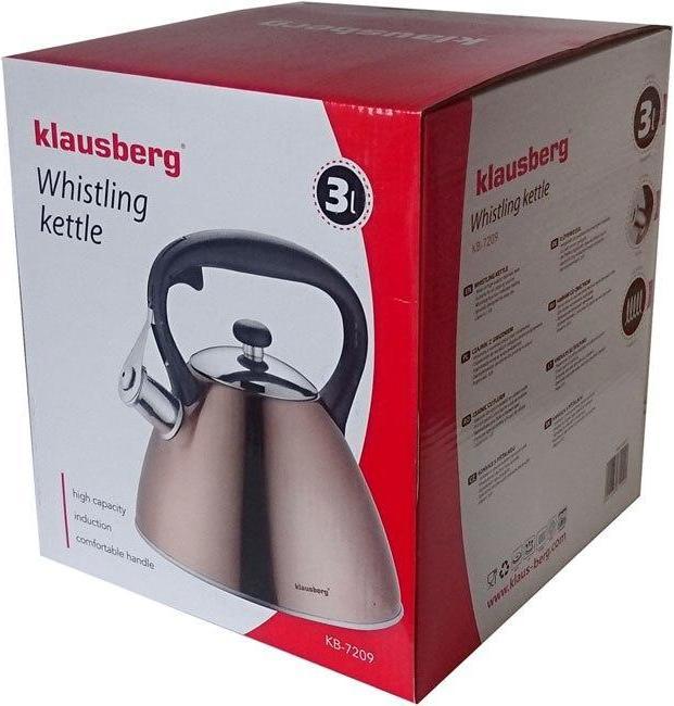Produktbild Klausberg Kettle with whistle 3L KB-7209 (3 l)