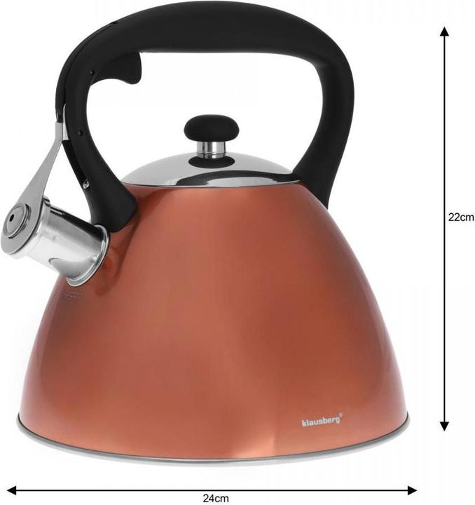 Produktbild Klausberg Kettle with whistle 3L KB-7209 (3 l)