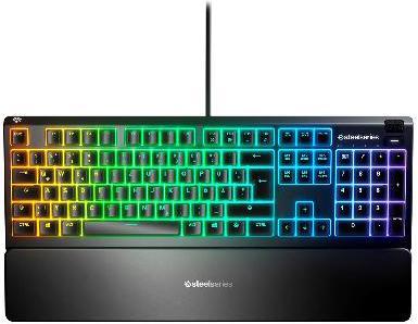 Actual product image SteelSeries Gaming keyboard Apex 3, US layout (US, Cable)