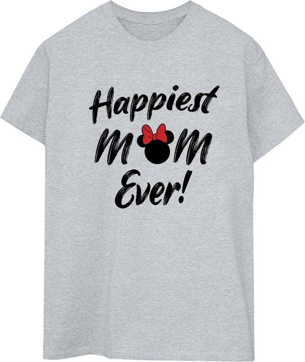 Disney Minnie Mouse Happiest Mom Ever TShirt (L)