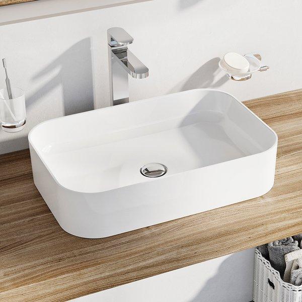 Produktbild Ravak Ceramic washbasin Ceramic, Slim R 55 cm (370 mm, 550 mm)