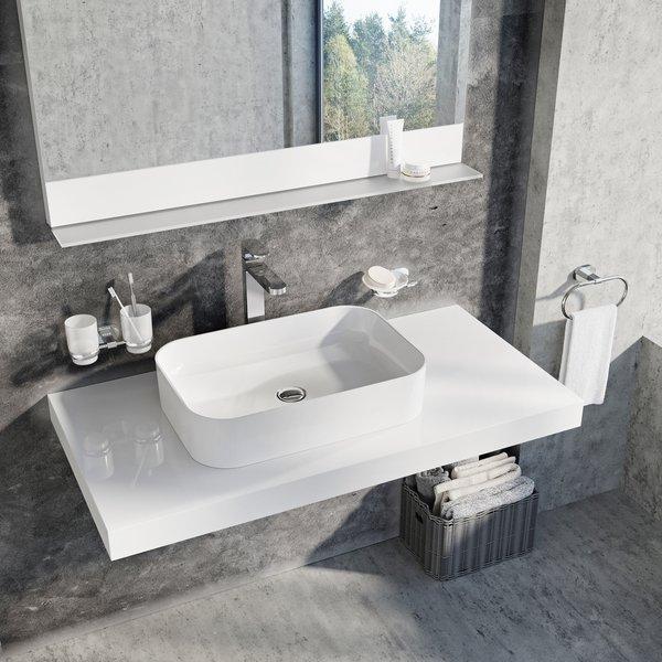 Produktbild Ravak Ceramic washbasin Ceramic, Slim R 55 cm (370 mm, 550 mm)