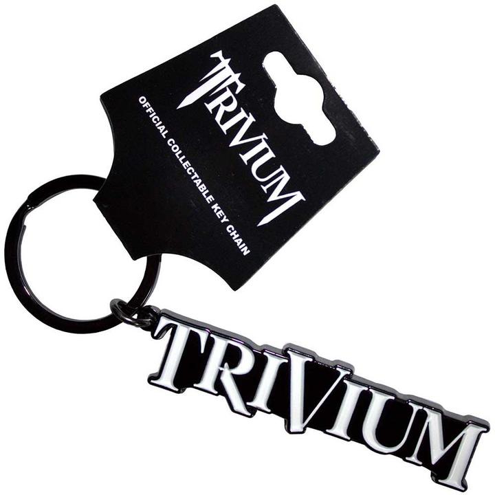 Actual product image Trivium Logo Keyring