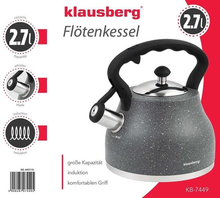 Image du produit Klausberg avec sifflet 2,7L KB-7449 (2.70 l)