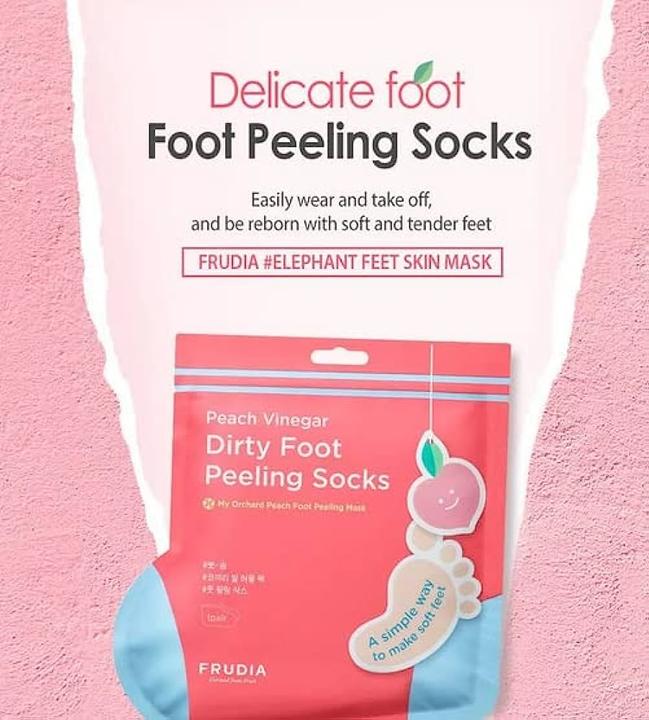 Immagine prodotto Frudia Calzini esfolianti per piedi sporchi 1 paio 40G (Deodorante per piedi e polvere)
