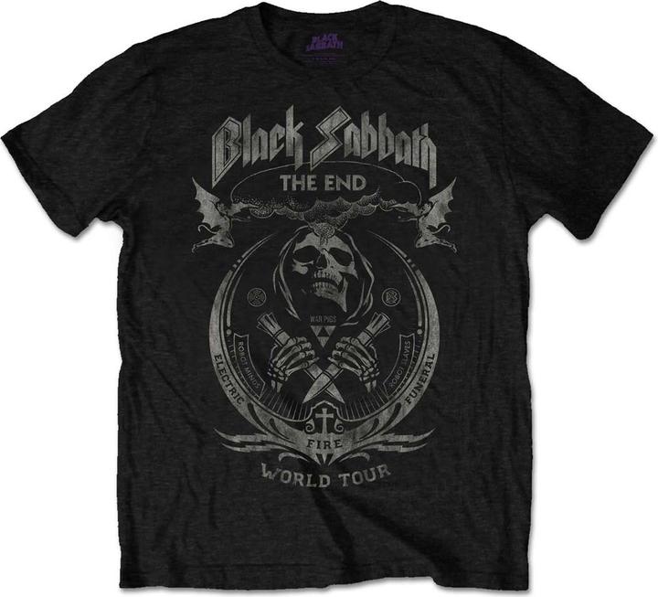 Black Sabbath The End Mushroom Cloud Mens (L)