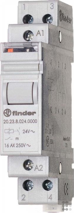 Actual product image Finder Power switch 230VAC 20.23.8.230.4000 Series 20 for DIN switch 1NC 1S 16A 20.23.8.230.4000