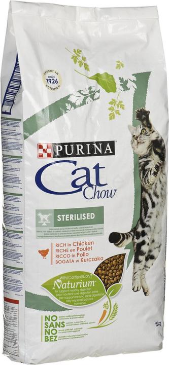 Purina CAT CHOW Adult Sterilised 15kg (Senior, 15000 g)