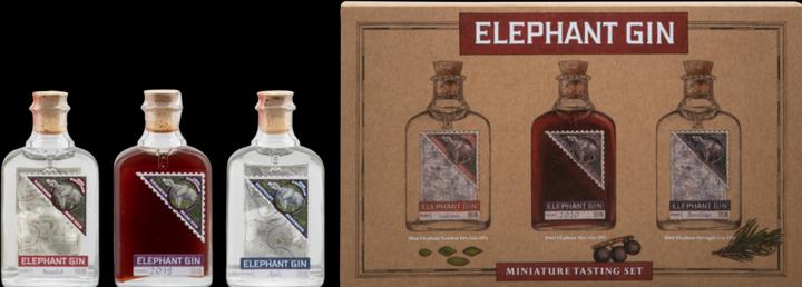 Produktbild Elephant Gin Gin Elephant Tasting-Box 3x 5cl (3 x 5 cl)