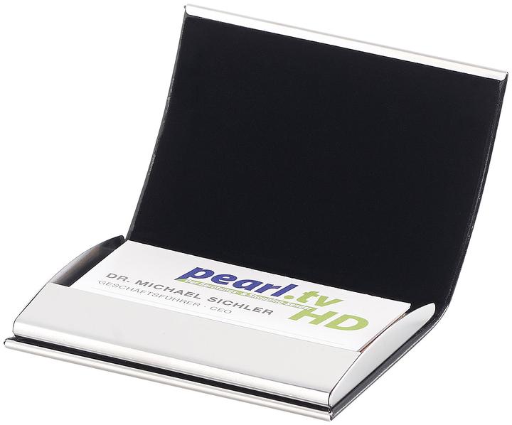 Produktbild Pearl Elegantes Visitenkarten- & Kreditkarten-Etui