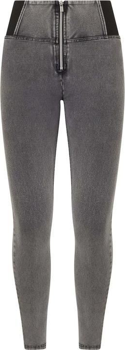Light Grey Jeans - Black Seams