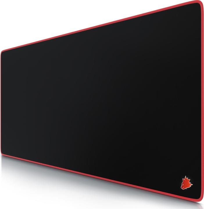 Actual product image Titanwolf Gaming Mouse Pad, XXL Speed Gaming Mouse Mat / Extra Large Surface of 900 x 400mm, Head Red (XXL)