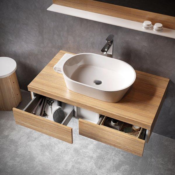 Immagine prodotto Ravak Lavabo a pioggia Solo, 580x400 bianco (400 mm, 580 mm)