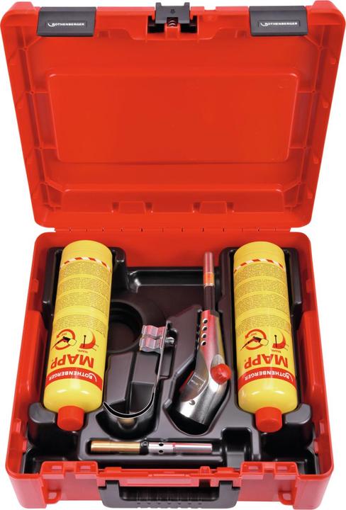 Image du produit Rothenberger Hartlötgarniture Super Fire 3 Hotboxincl. cartouches de gaz