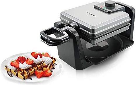 Produktbild Emerio waffle machine, for 4 Belgian waffles, non-stick coating.