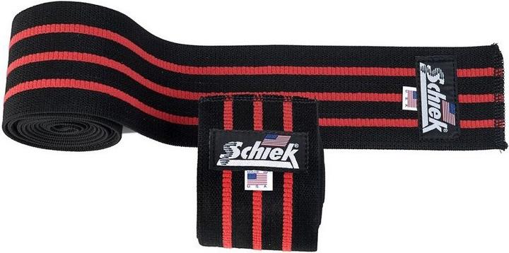 Schiek Knee Wraps Model 1178B BLACK (One Size)