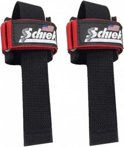 Actual product image Schiek Deluxe Lifting Straps 1000-PLS RED