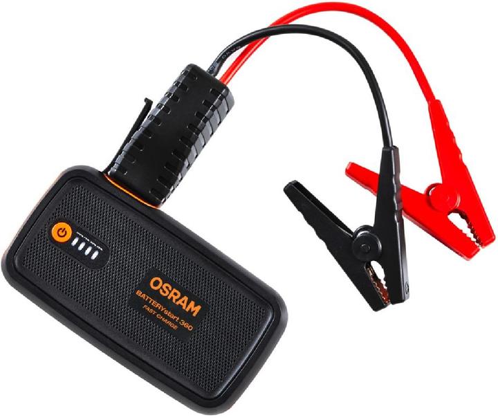 Osram OBSL360 Schnelllade-Lithium-Starter 1500A, 13000mAh (1500 A, 13000 mAh)