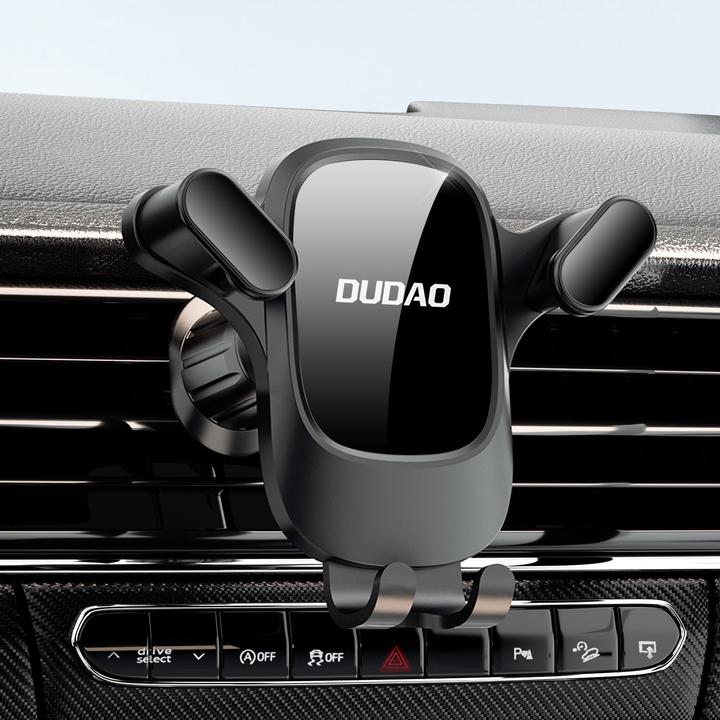 Actual product image Dudao F5Pro air vent car phone holder - black