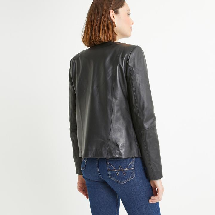 Immagine prodotto Anne Weyburn Blouson corto in pelle di pecora (34)