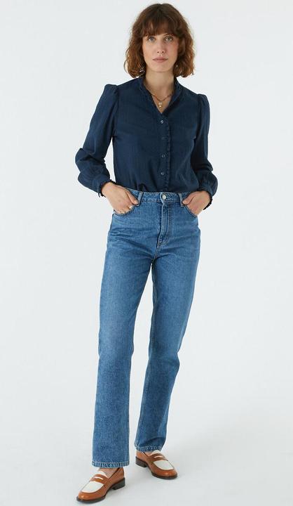 Immagine prodotto La Redoute Collections Camicetta a maniche lunghe con collo a balze (44)