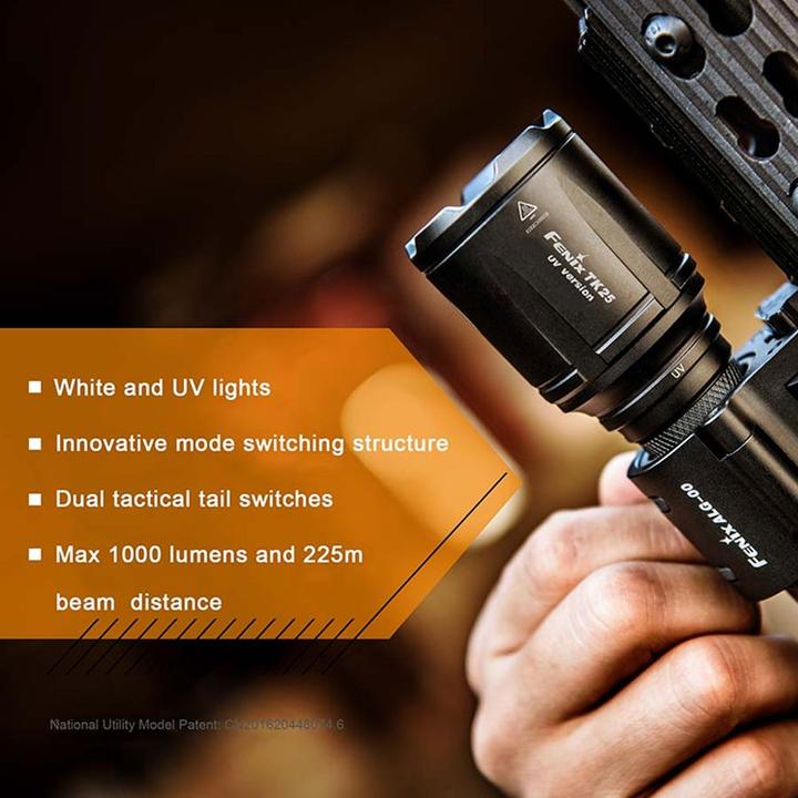Actual product image Fenix TK25UV (14.26 cm, 1000 lm)