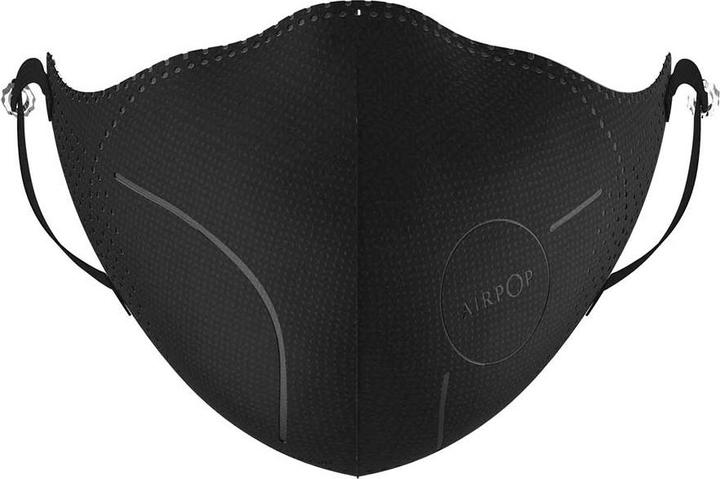Actual product image AirPop Hygiene mask Light SE 1 piece, black (1 x)