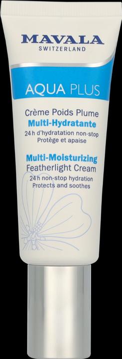 Actual product image Mavala Swiss Skin Solution - Aqua Plus Crème Poids Plume Multi-Hydratante (45 ml, 24h cream)