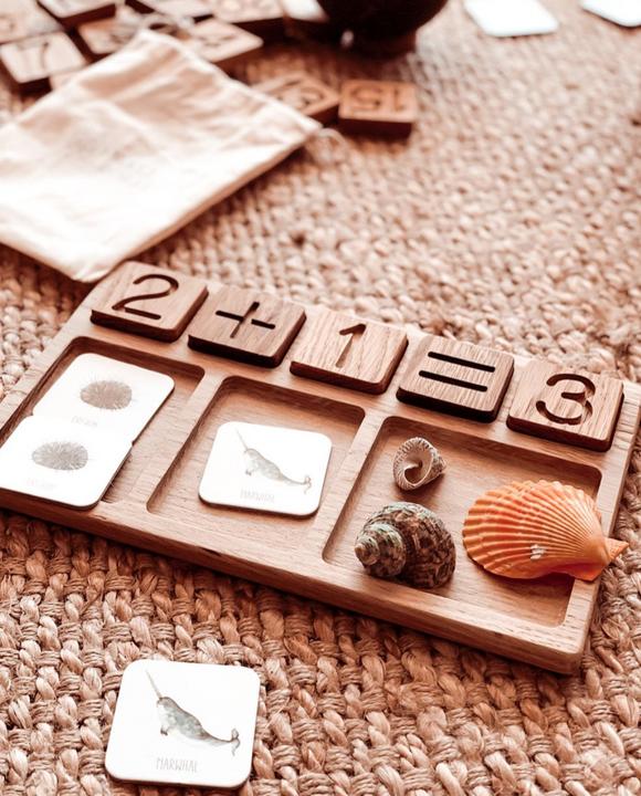 Produktbild Nordischkind Montessori Math Board (Deutsch, Französisch, Italienisch, Englisch)