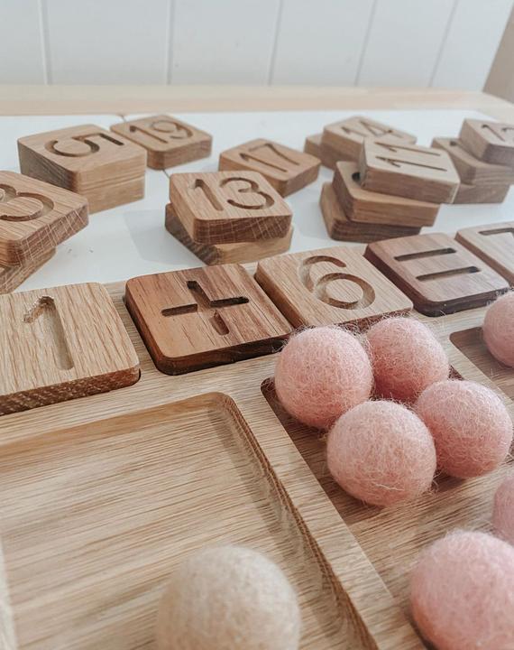 Produktbild Nordischkind Montessori Math Board (Deutsch, Französisch, Italienisch, Englisch)