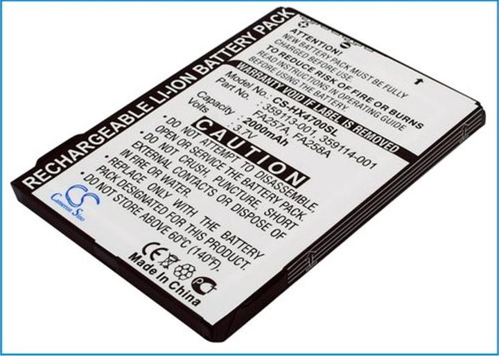 Immagine prodotto NoName Batteria per HP iPAQ HX4700 ecc.
