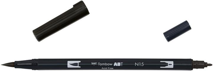 Produktbild Tombow ABT Dual Brush Pen N15 (Schwarz, 1 x)