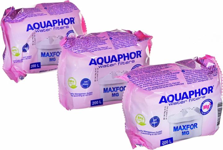 Actual product image Aquaphor Filter jug Onyx B25 white + 3x refills (200 l)