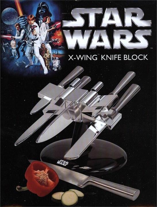Produktbild EGLO Star Wars X-Wing Messerblock (5 Stück, Messer)