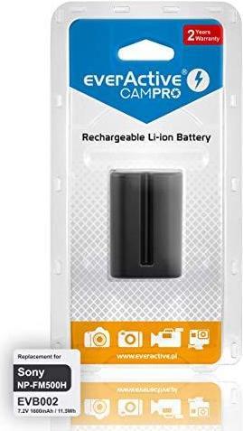Produktbild Everactive Battery Replacement for Sony NP-FM500H 1600 mAh (EVB002) (Kamera Akku)
